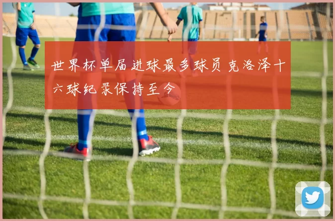世界杯单届进球最多球员克洛泽十六球纪录保持至今